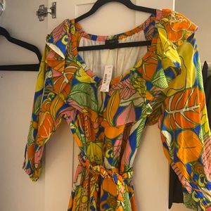 NWT J. crew Off Shoulder Dress